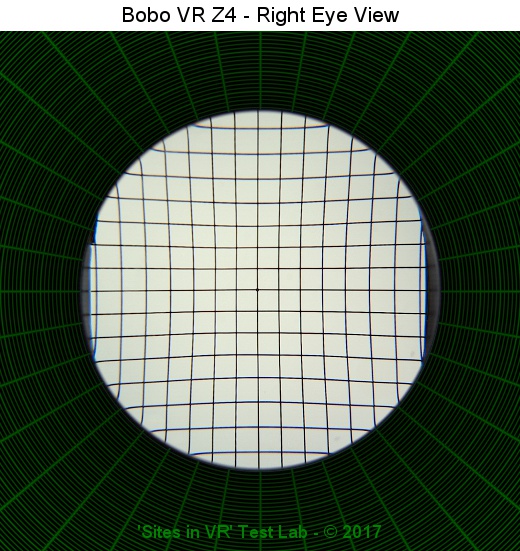View from the right lens of the Bobo VR Z4 viewer.