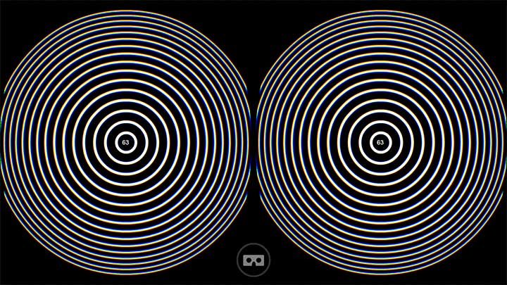 Sites in VR app's lens separation calibration screen.