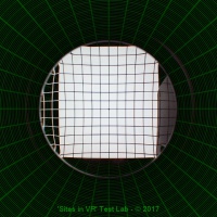 View from the right lens of the Small Mojing viewer.