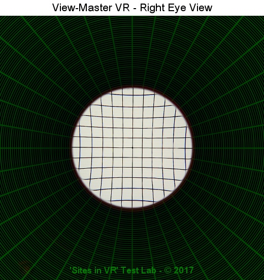 View from the right lens of the View-Master VR viewer.
